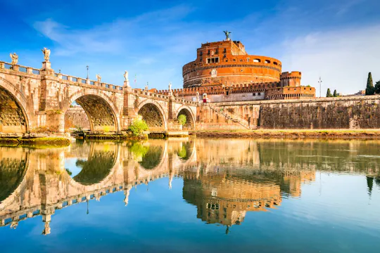 Wycieczka hop-on hop-off do Castel Sant'Angelo i Rzymu z Civitavecchia