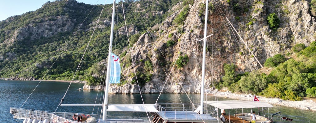 Family-friendly gulet boat cruise from Marmaris