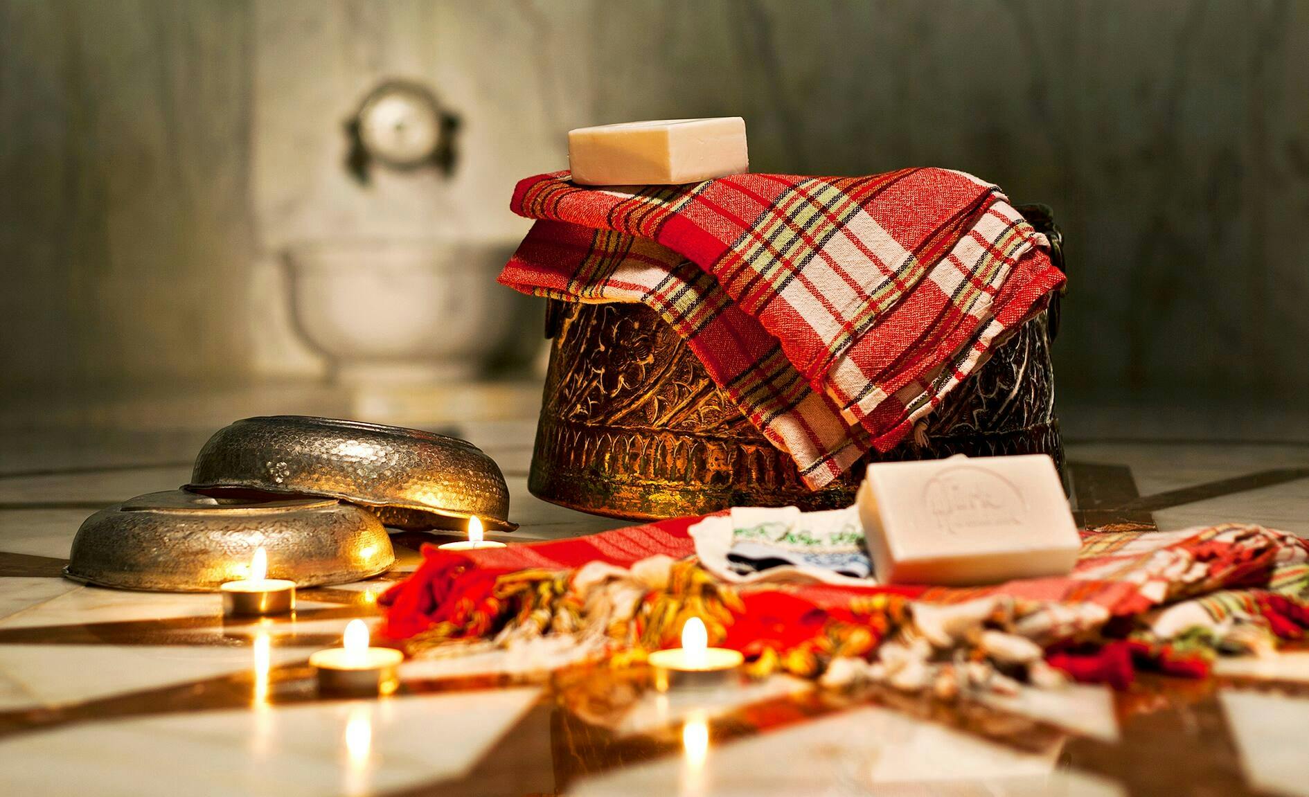 Baño turco de Kusadasi con transporte