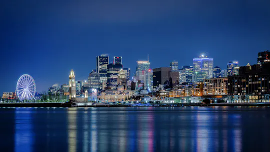 Montreal evening cruise on the St. Lawrence River