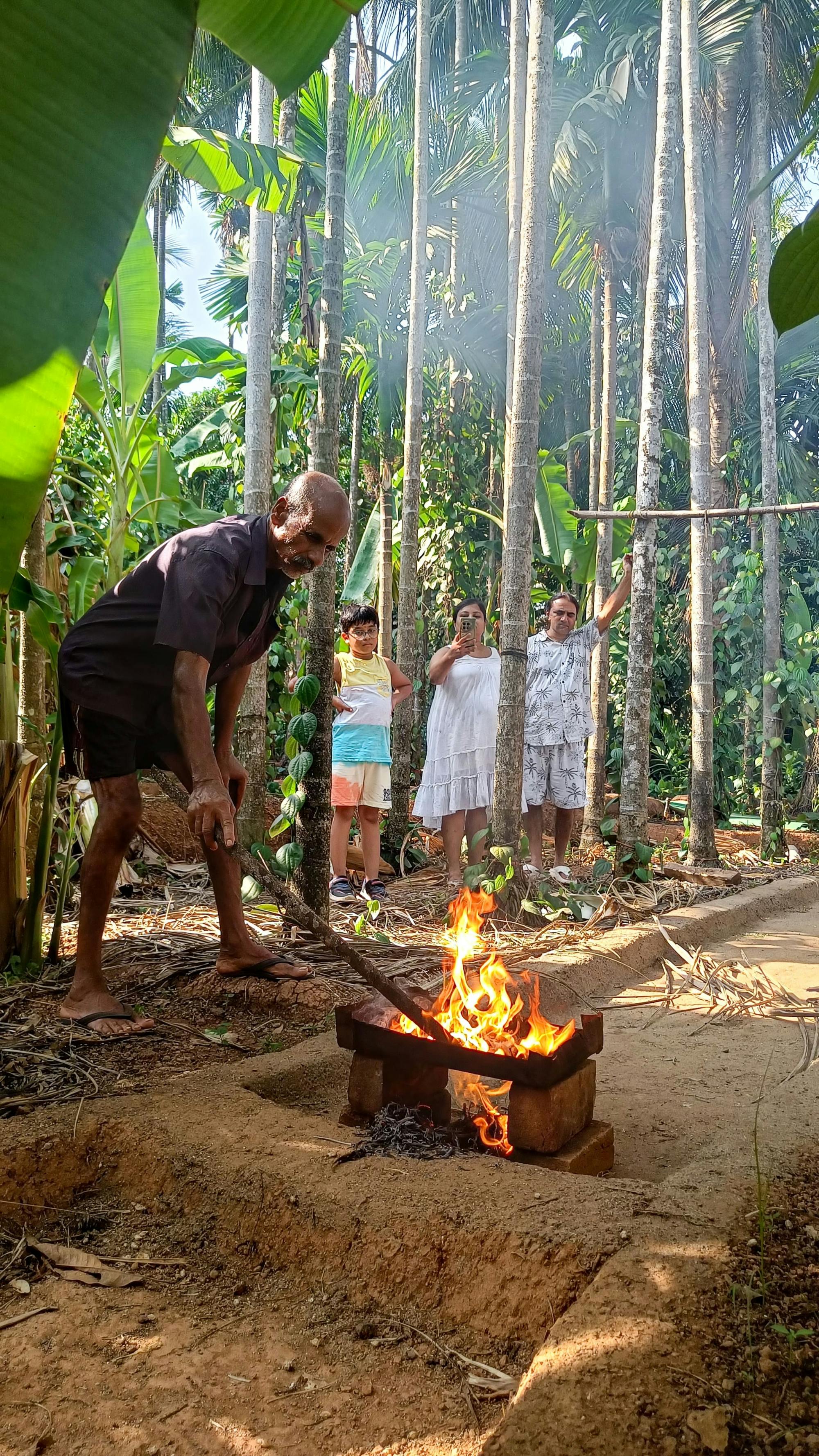 Authentic Goan Saraswat cooking experience on a local spice farm