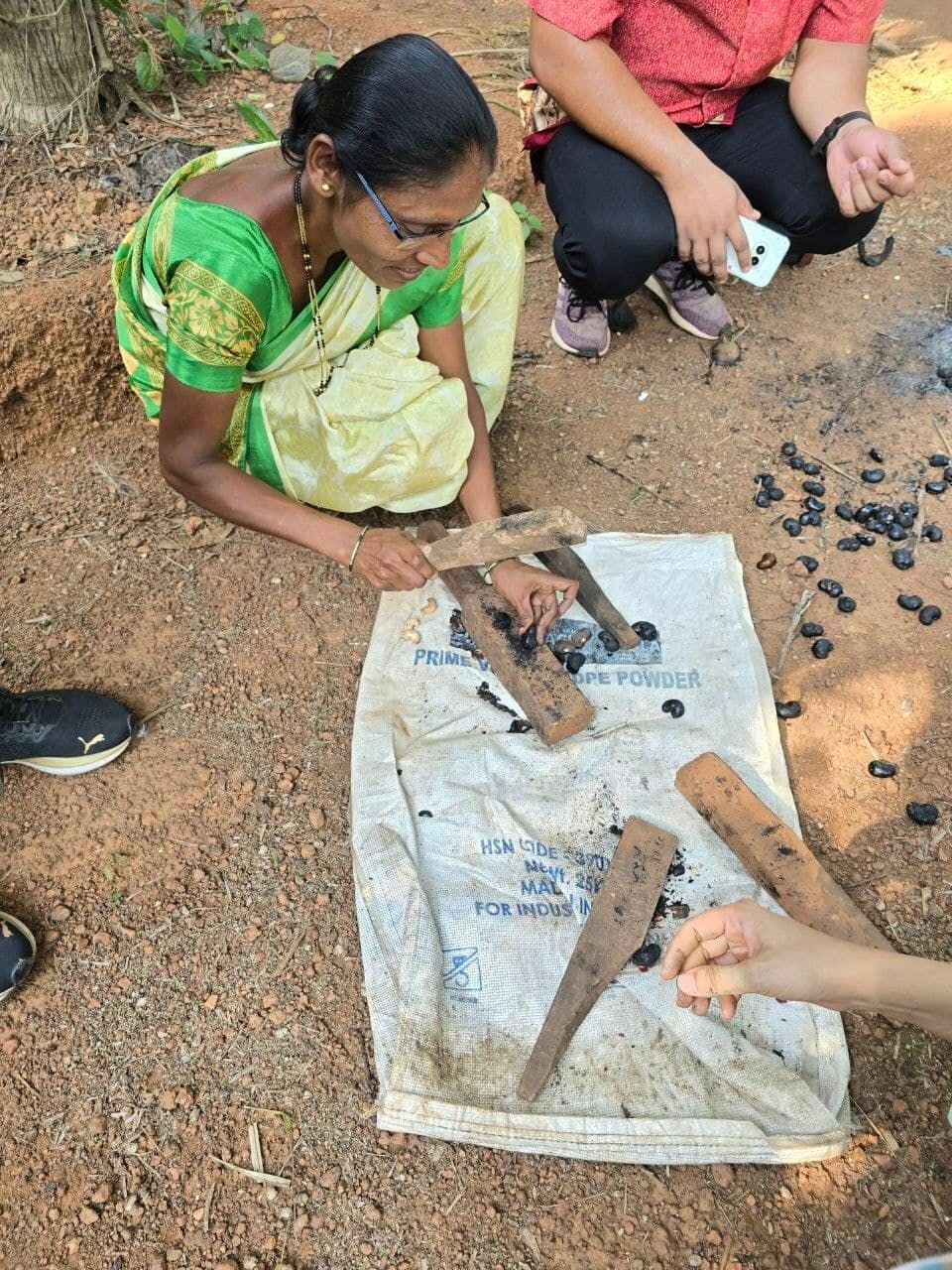 Authentic Goan Saraswat cooking experience on a local spice farm