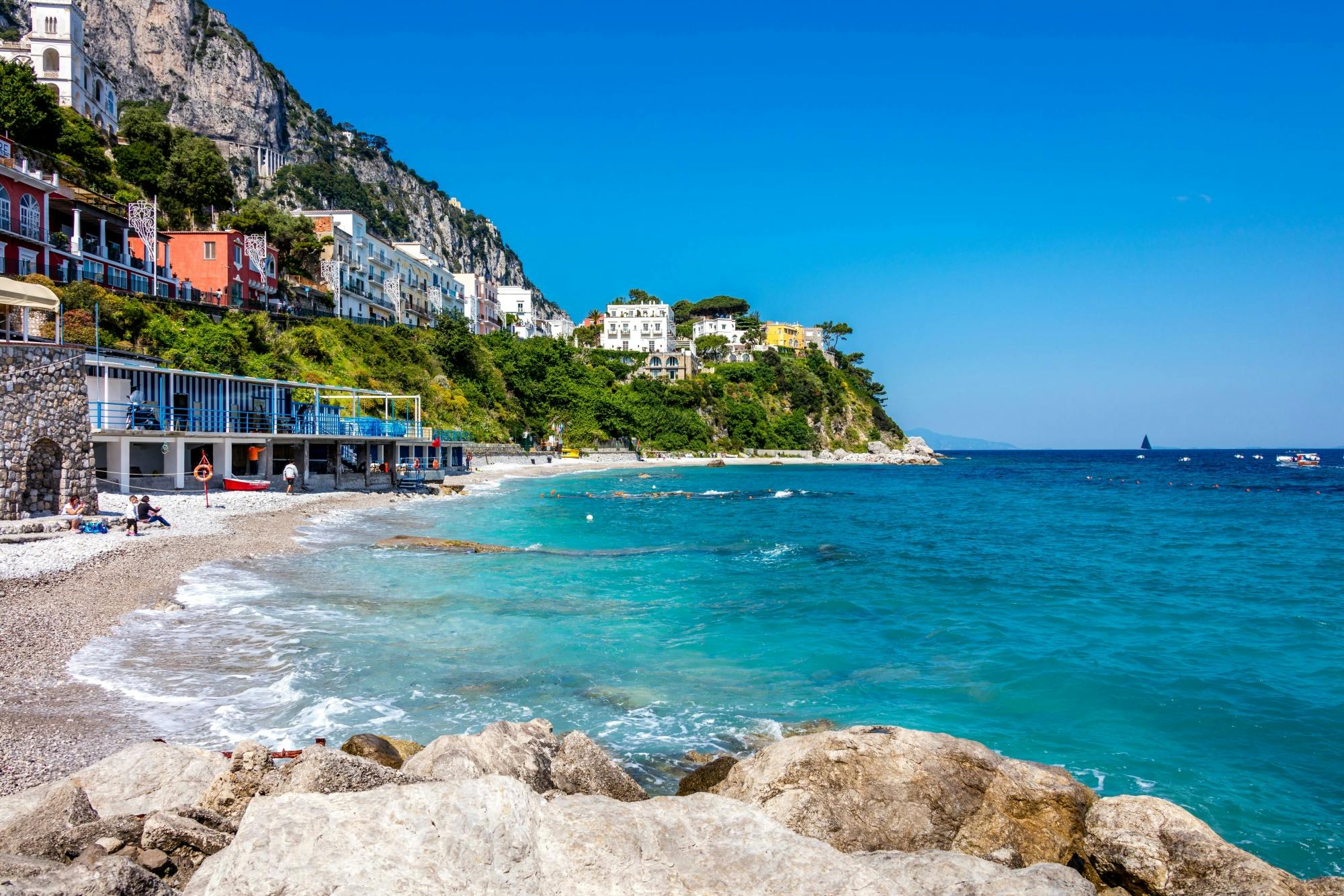 Capri Island Boat Cruise from Maiori