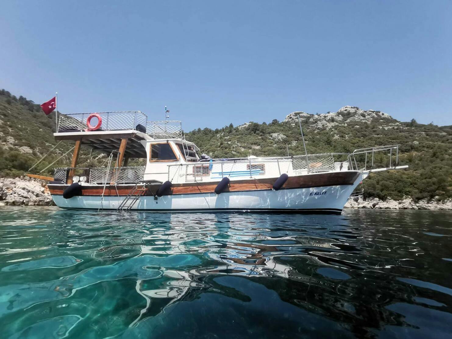 Excursión privada de un día en barco desde Marmaris