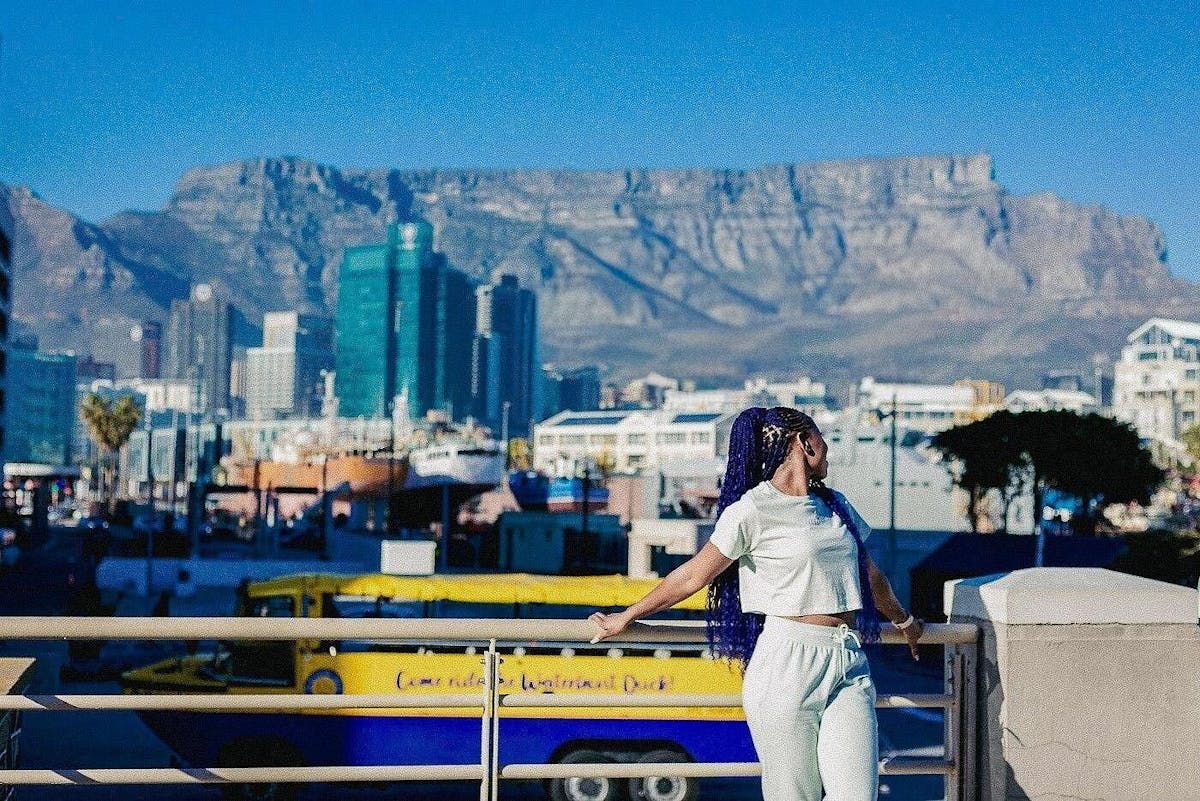 Fotoshoot in Kaapstad VA Waterfront