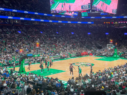 Boston Celtics Basketball Game at TD Garden