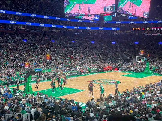 Mecz koszykówki Boston Celtics w TD Garden