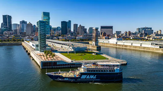 St Lawrence River cruise and Port of Montréal Tower entry ticket