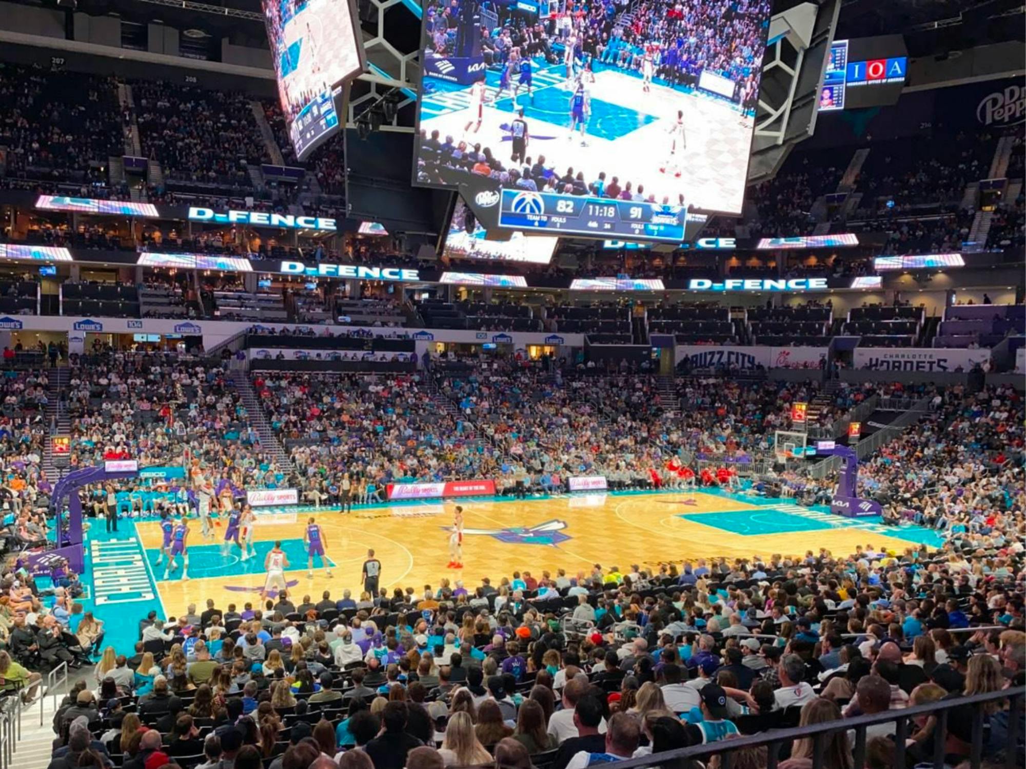 Charlotte Hornets Basketball Game at Spectrum Center