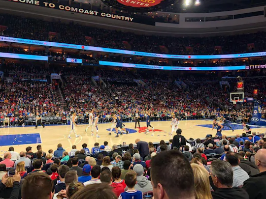 Philadelphia 76ers Basketball Game at Wells Fargo Center