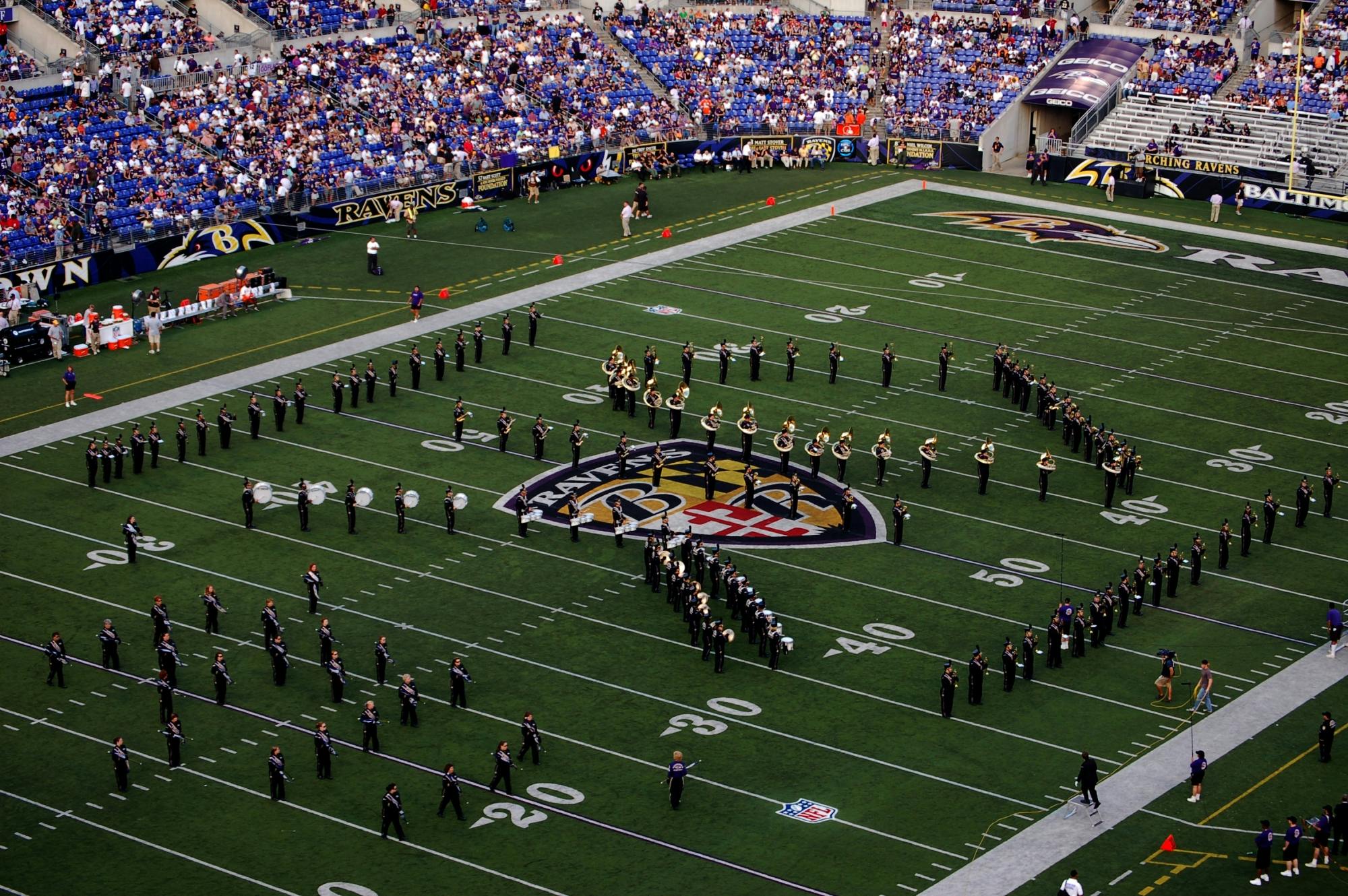Baltimore Ravens Football Game at M&T Bank Stadium