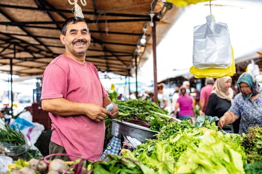 Fethiye udflugt med marked, shopping og besøg i den gamle bydel