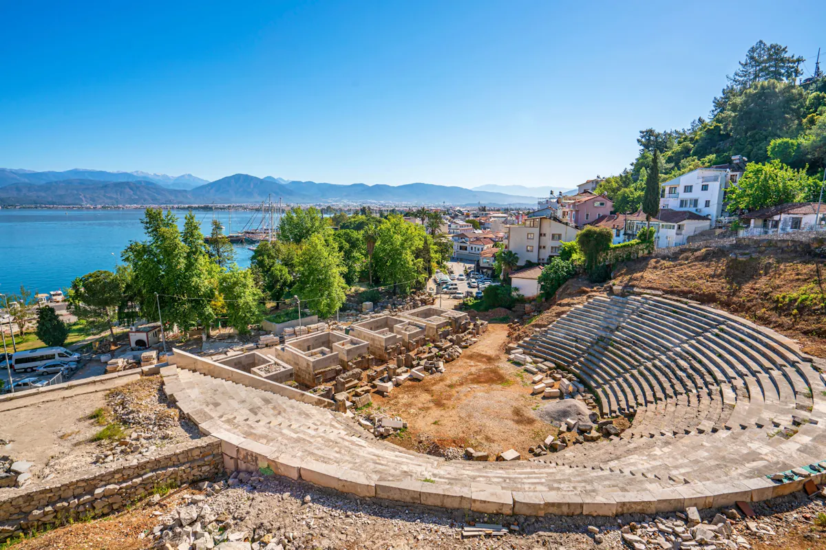 Fethiye market, shopping and old town visit
