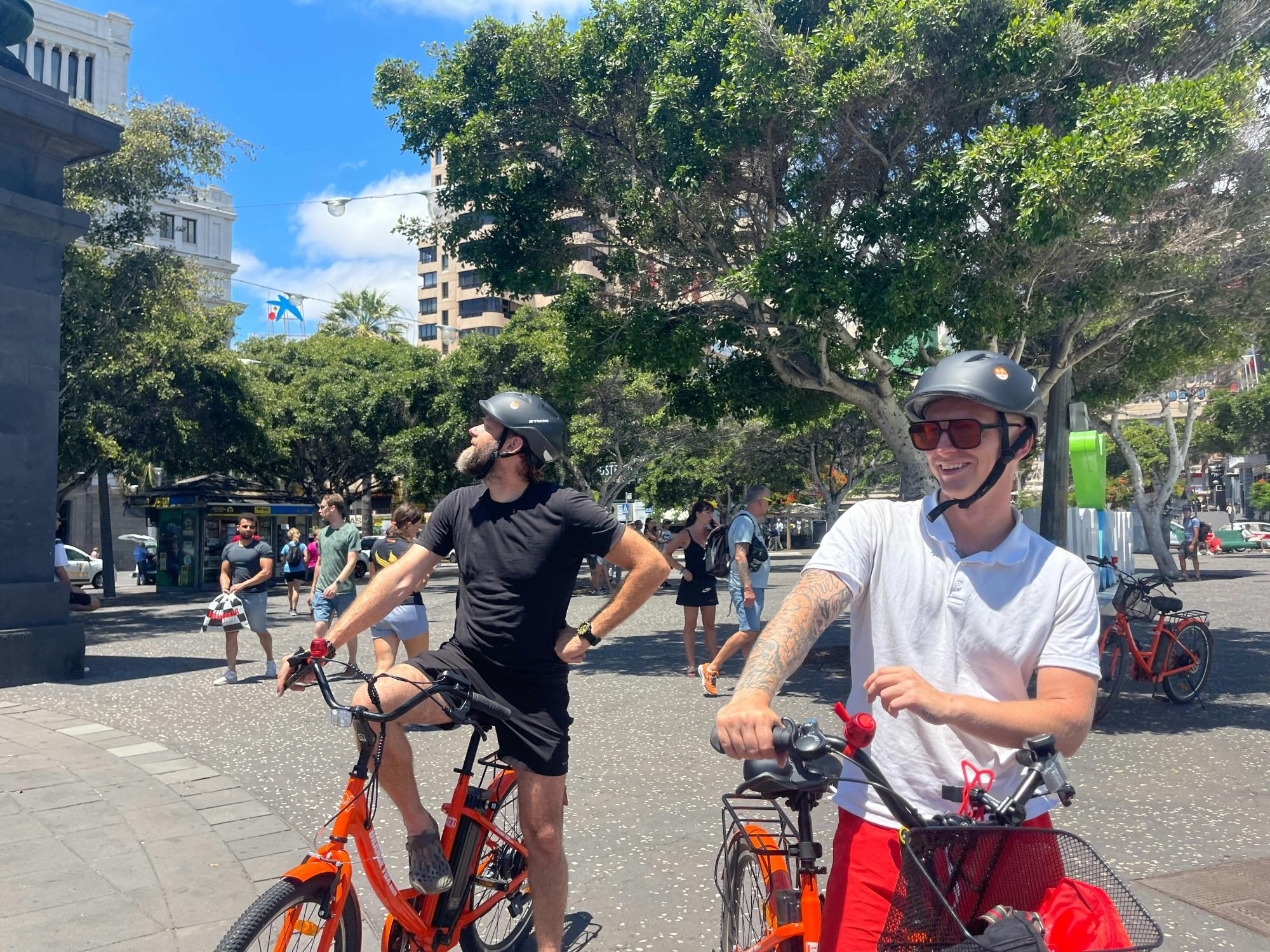 2.5-hour historical bike tour in Tenerife with e-bike option