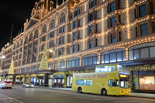 Recorrido en autobús por Londres de noche