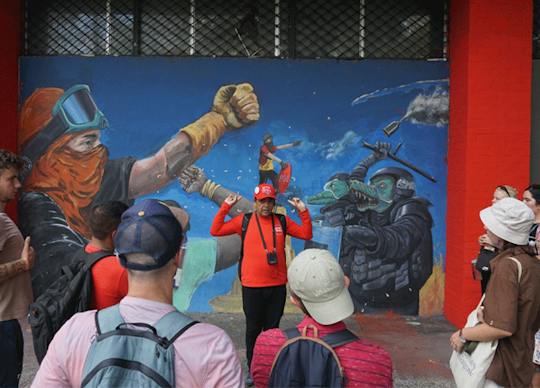 Cali salsa culture and street art walking tour