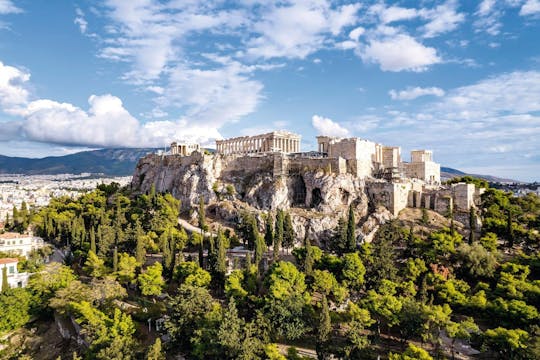 Privé tour van een halve dag in Athene met bezoek aan de Akropolis en Plaka