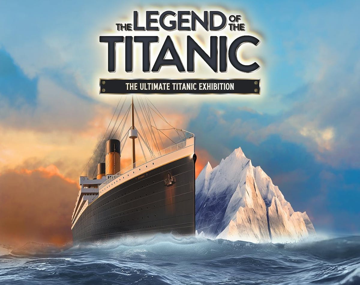 Biglietto per la mostra La leggenda del Titanic al Dock X