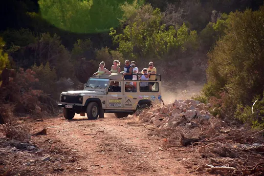 Bodrum 4x4 and boat cruise tour with optional buggy safari