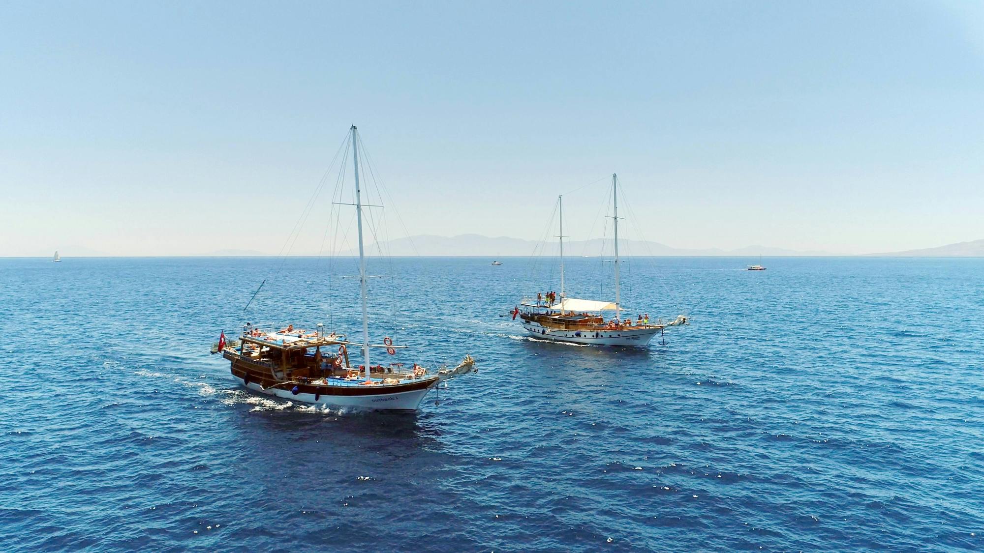 Bodrum Gulet Boat Cruise by Outback Yachting