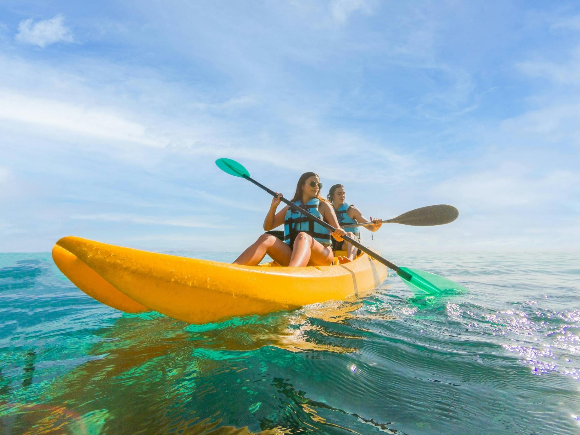 Garrafon Natural Reef Park catamaran cruise and dolphin experience – special offer for two