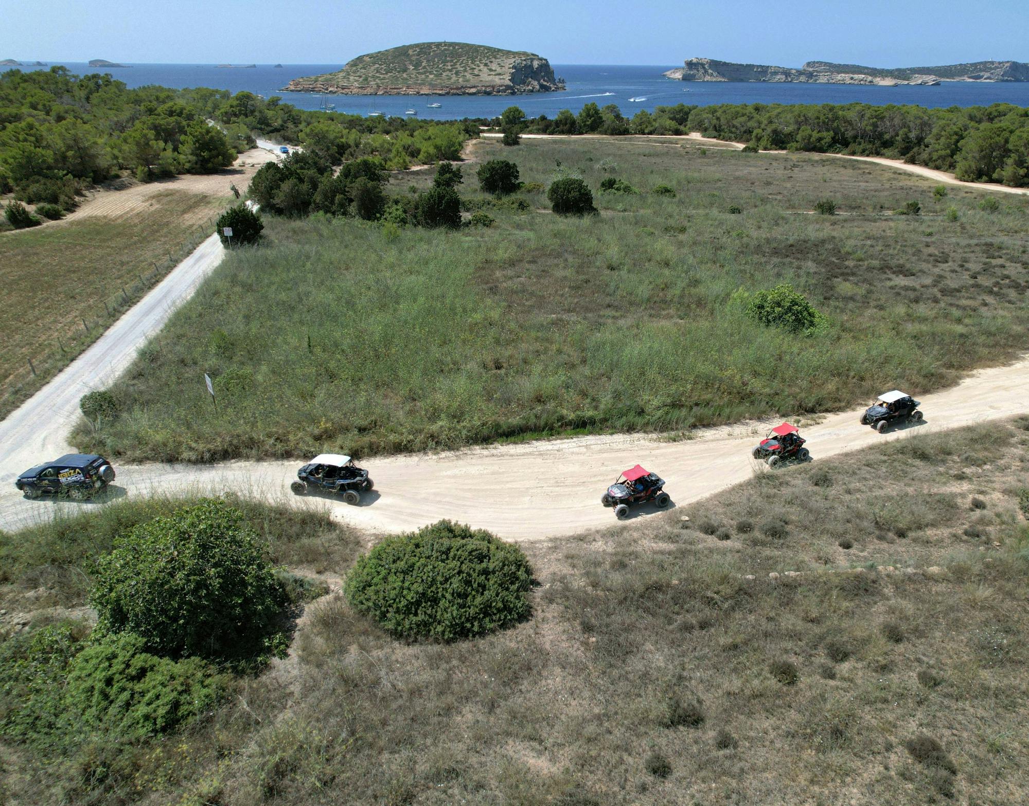 Ibiza buggy adventure tour with swim stop