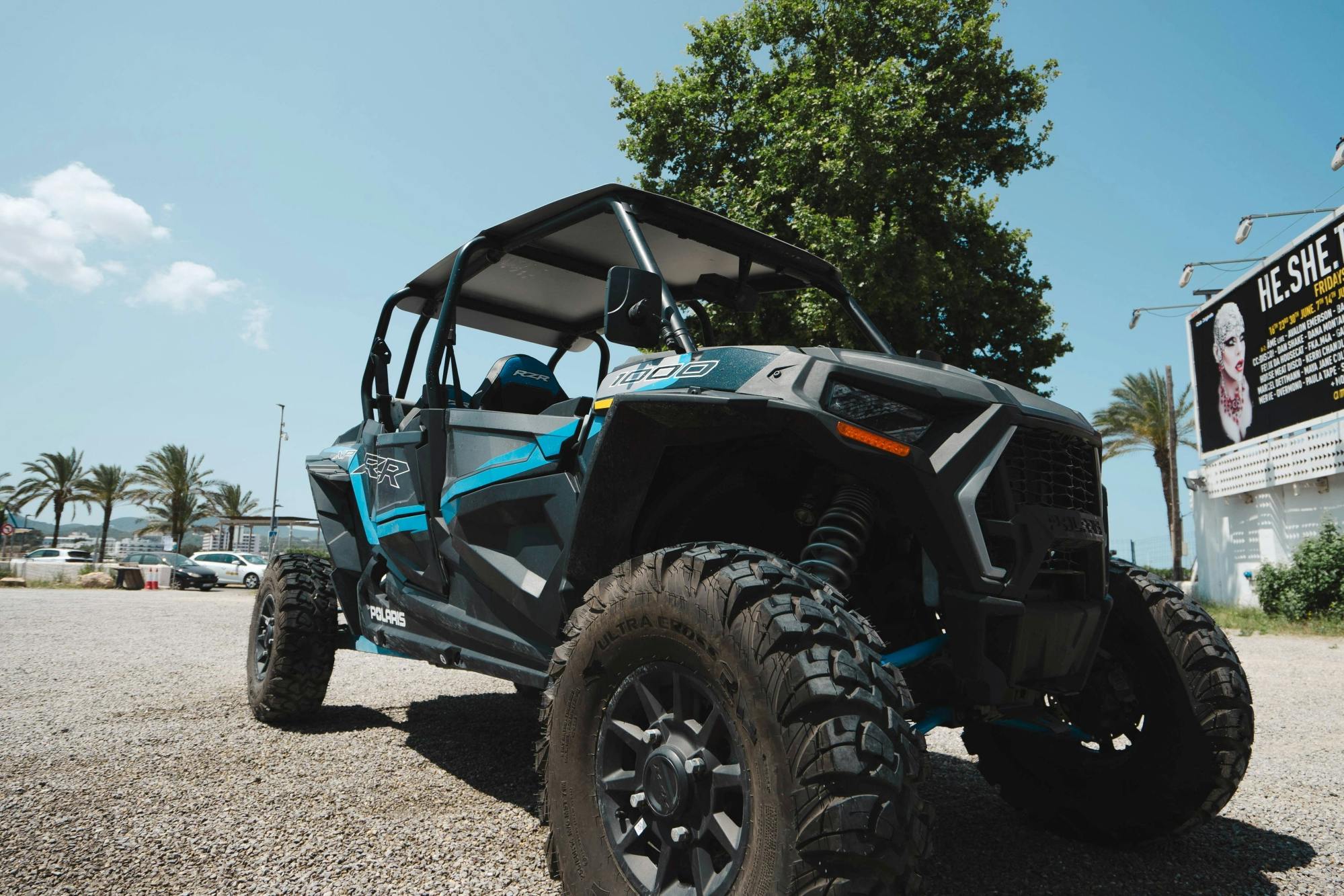 Ibiza buggy adventure tour with swim stop