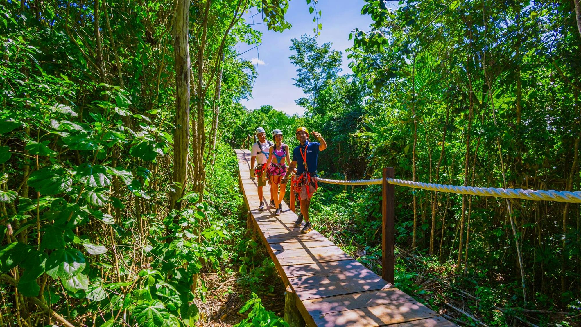 Adrenaline Park ATV, zipline and cenote tour by Cancun Adventures