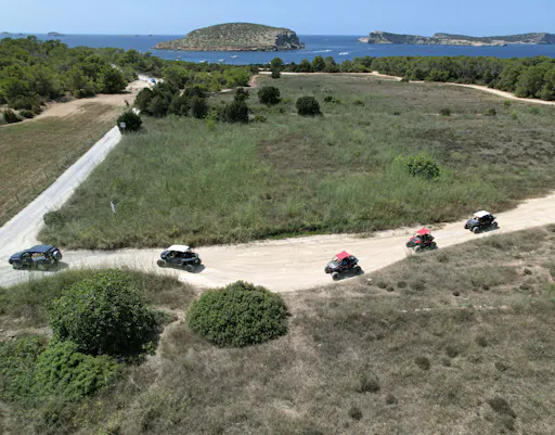Ibiza buggy adventure tour with swim stop