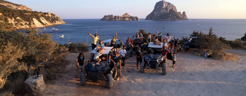 Ibiza buggy adventure tour with swim stop
