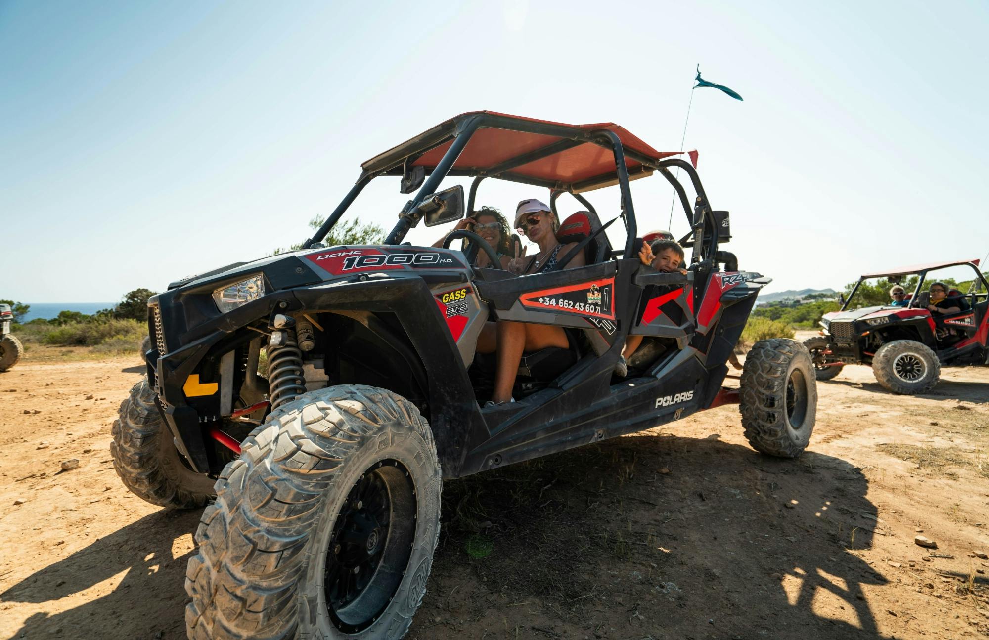 Ibiza buggy adventure tour with swim stop