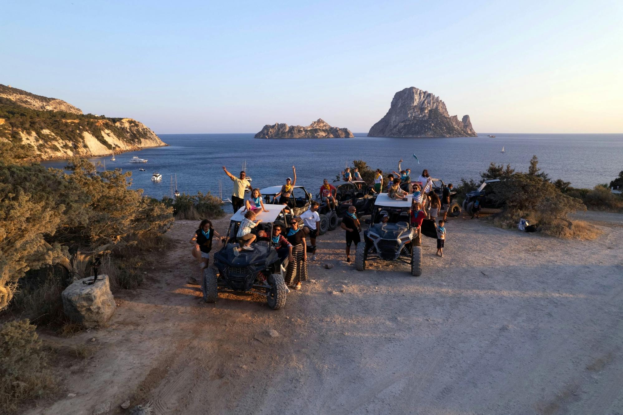 Ibiza buggy adventure tour with swim stop
