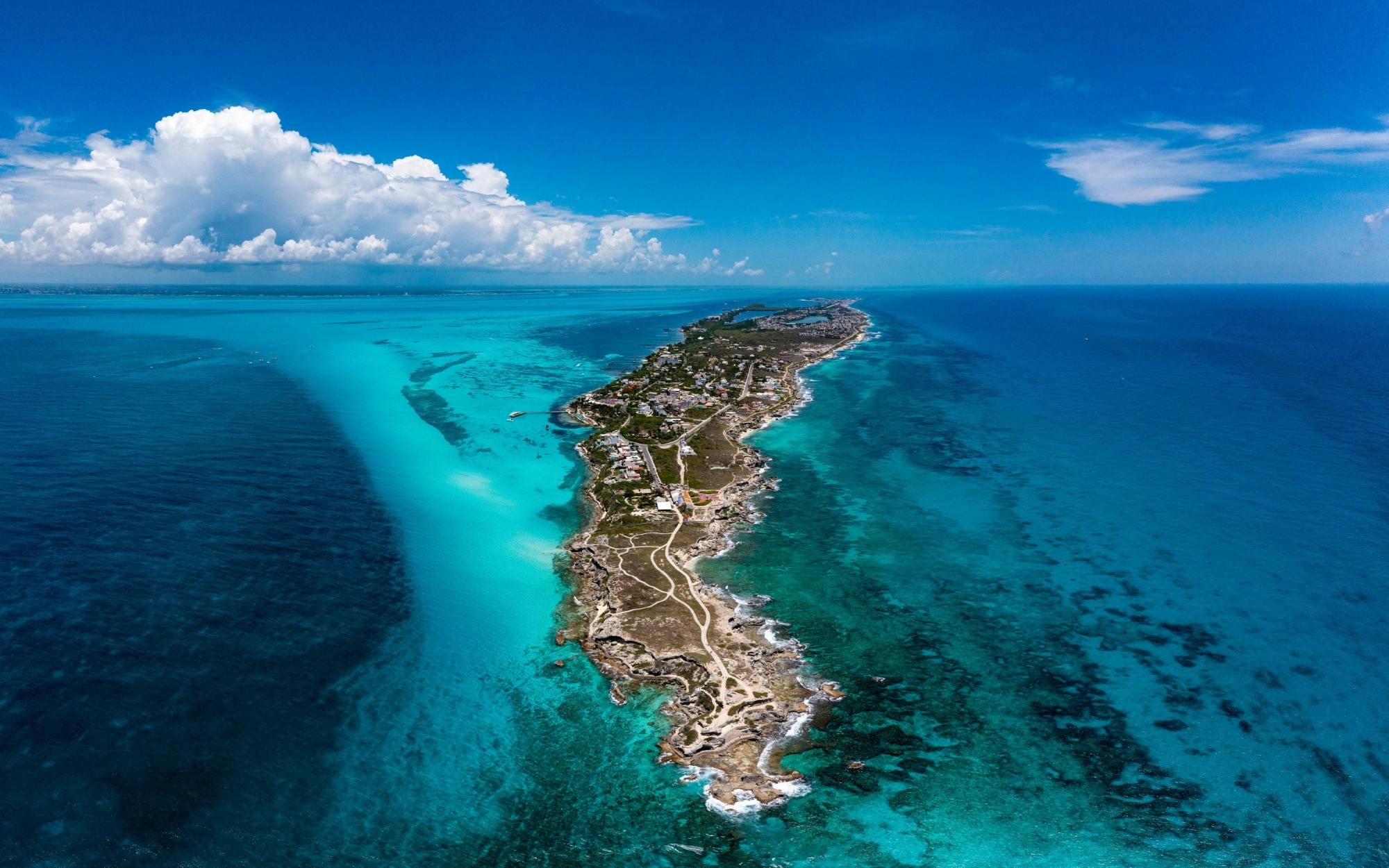 Garrafon Natural Reef Park catamaran cruise and dolphin experience – special offer for two