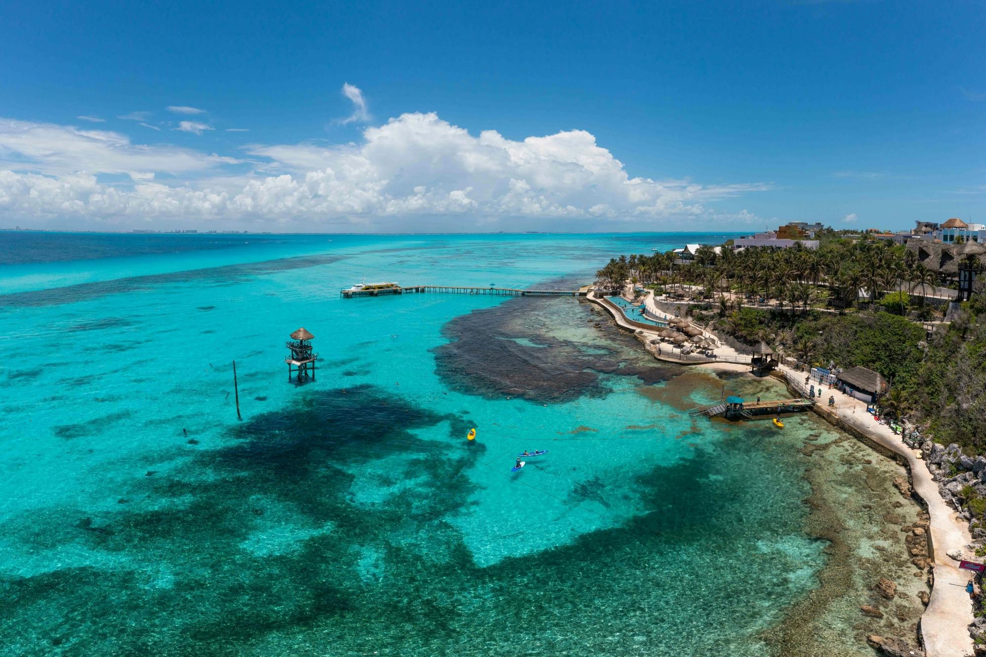 Garrafon Natural Reef Park catamaran cruise and dolphin experience – special offer for two