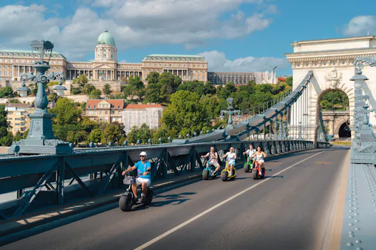 Kompleksowa wycieczka hulajnogą MonsteRoller w Budapeszcie