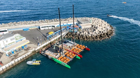 Halloween catamaran cruise op Tenerife