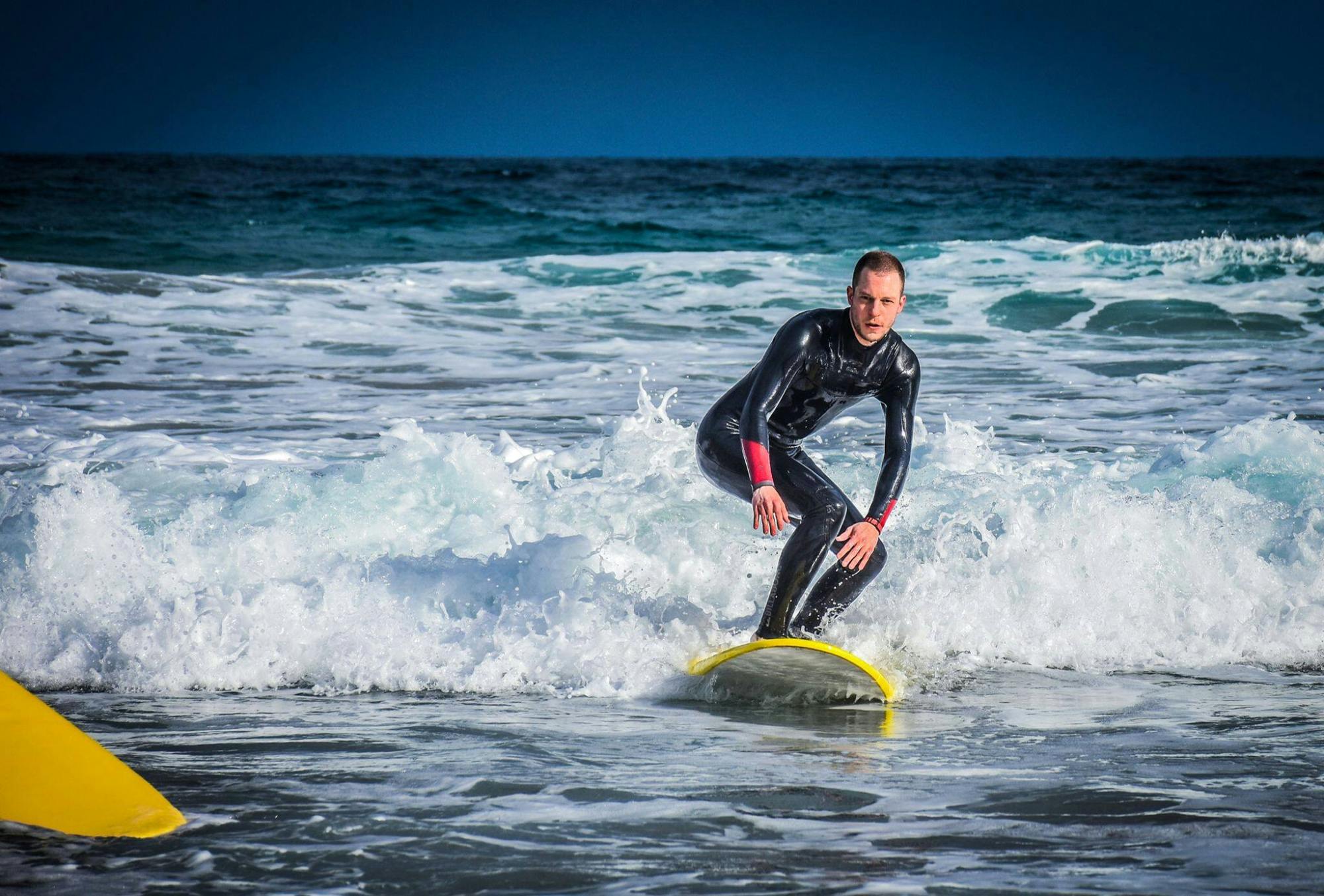 Southern Fuerteventura surfing lessons
