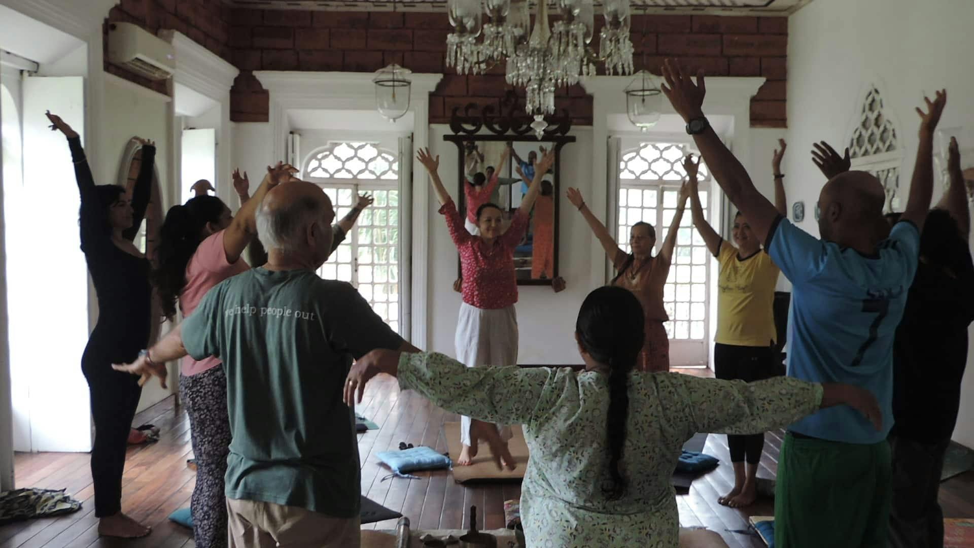 South Goa yoga and meditation day trip at Silva Heritage Mansion