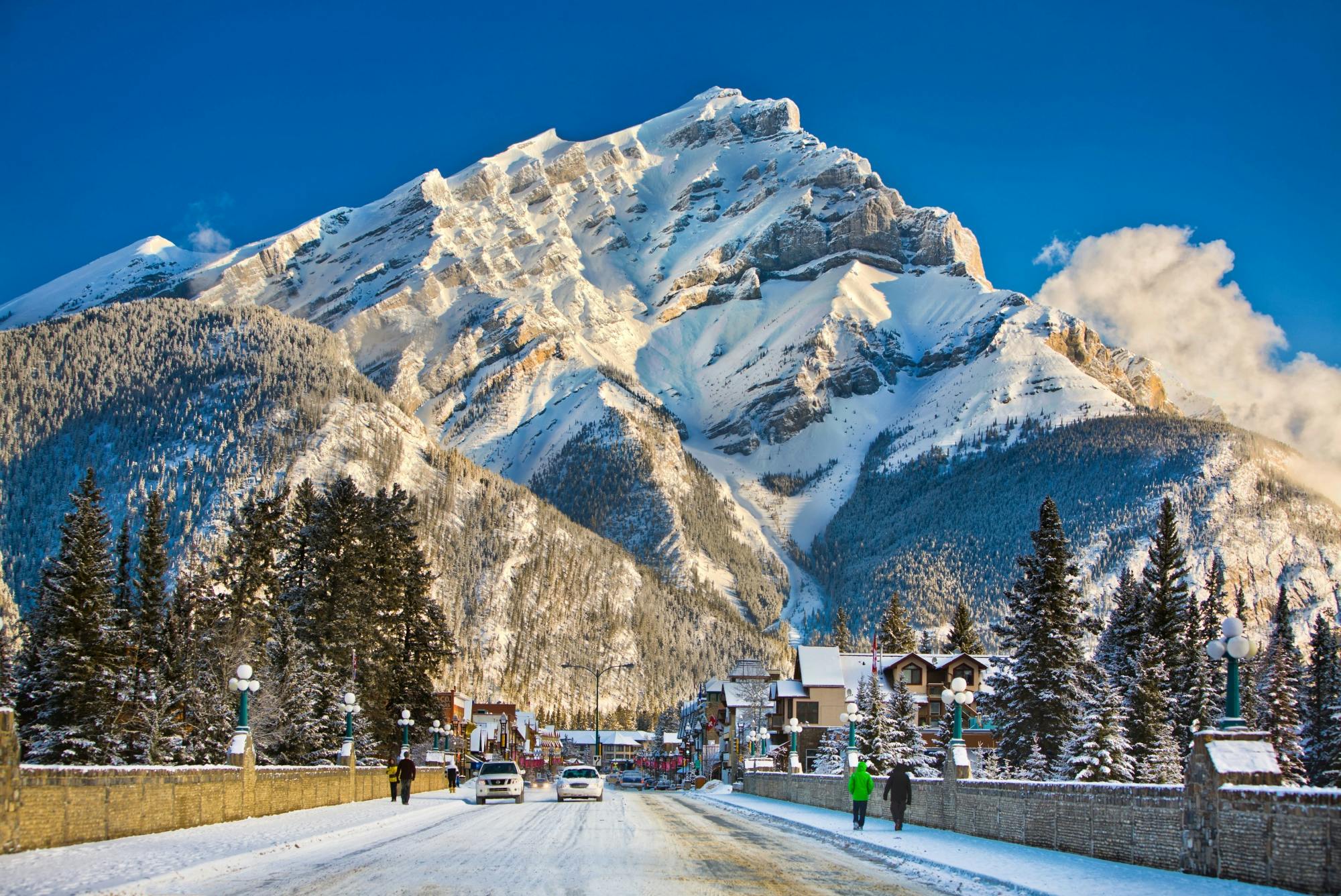 Passeio a pé pela área de Banff e pelo cânion saindo de Banff