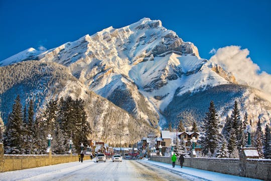 Banff area and canyon walking tour from Banff