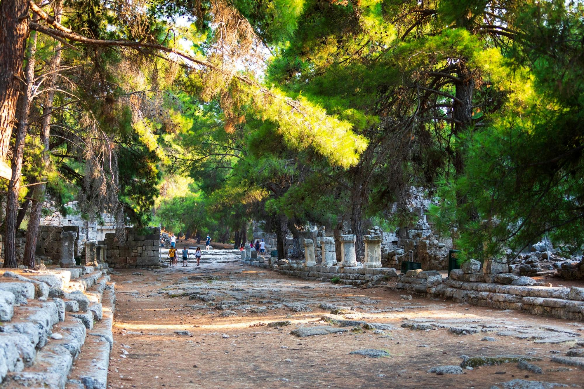 Full-day guided tour of Phaselis and Tahtali Mountain in Antalya