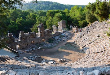 Escursione di un'intera giornata a Phaselis e al monte Tahtali con visita al Dino Park