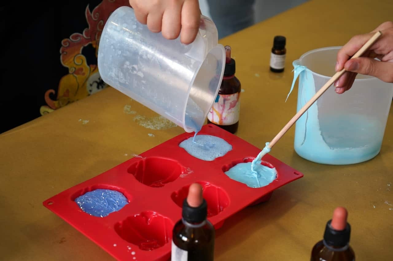 Botanisch park bezoek voor families met workshop zeepmaken