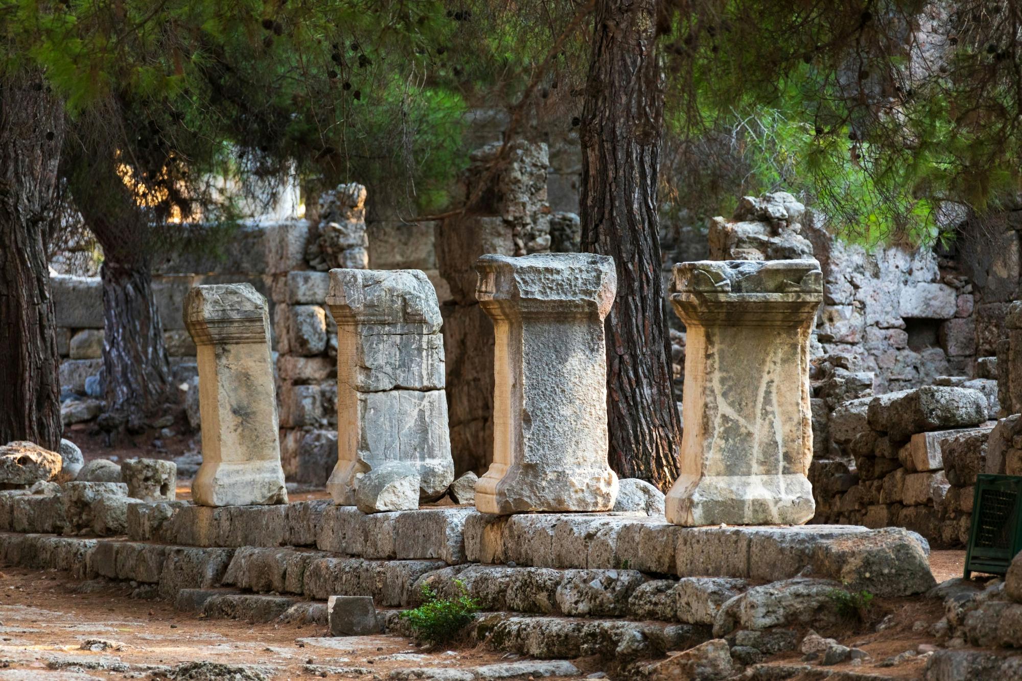 Full-day guided tour of Phaselis and Tahtali Mountain in Antalya