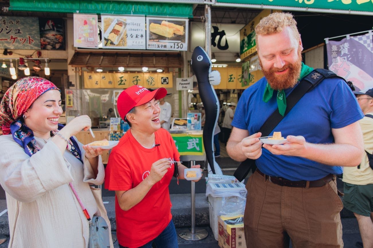 Führung durch Tokios Tsukiji-Fischmarkt