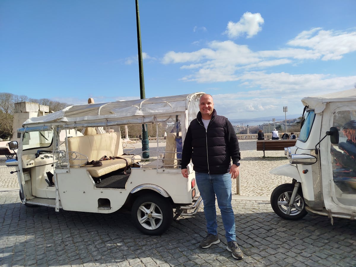 3-uur durende rondleiding door Lissabon per tuk-tuk
