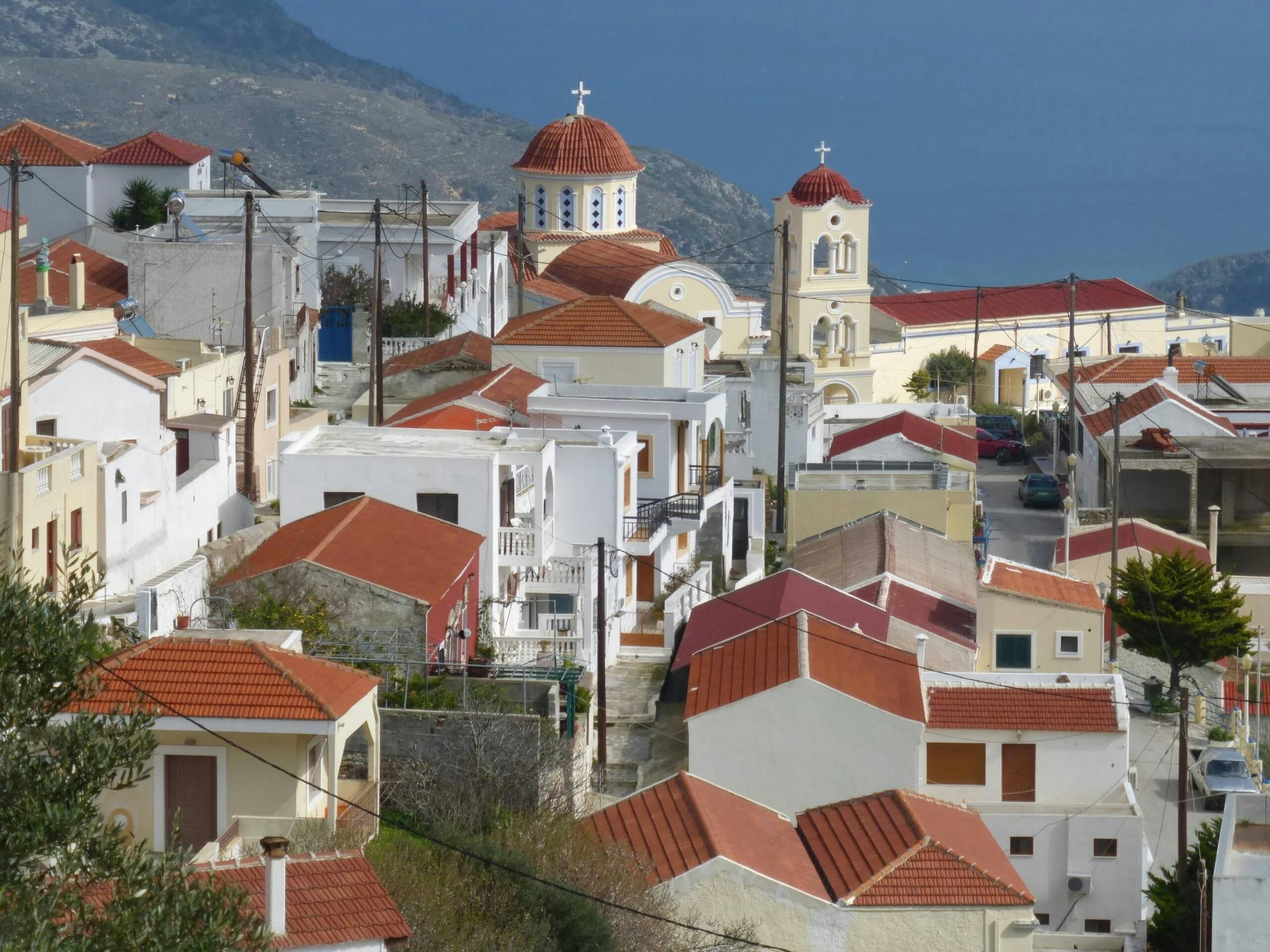 Tour of Karpathos’ traditional villages with a sunset dinner