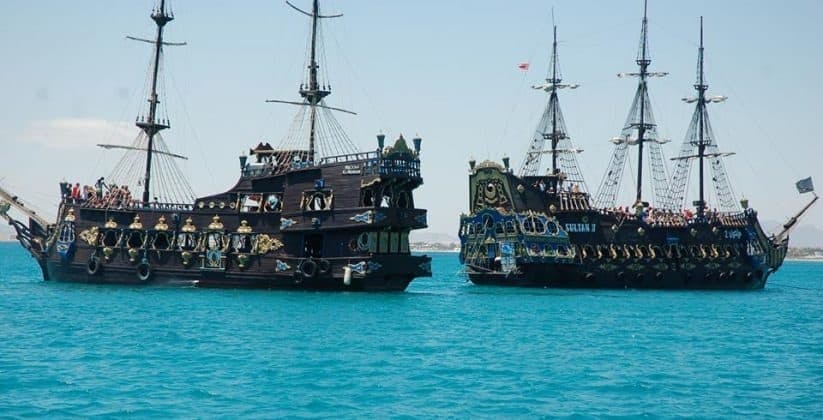 Tunisian pirate boat trip from Hammamet