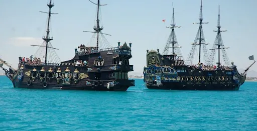 Tunisian pirate boat trip from Hammamet