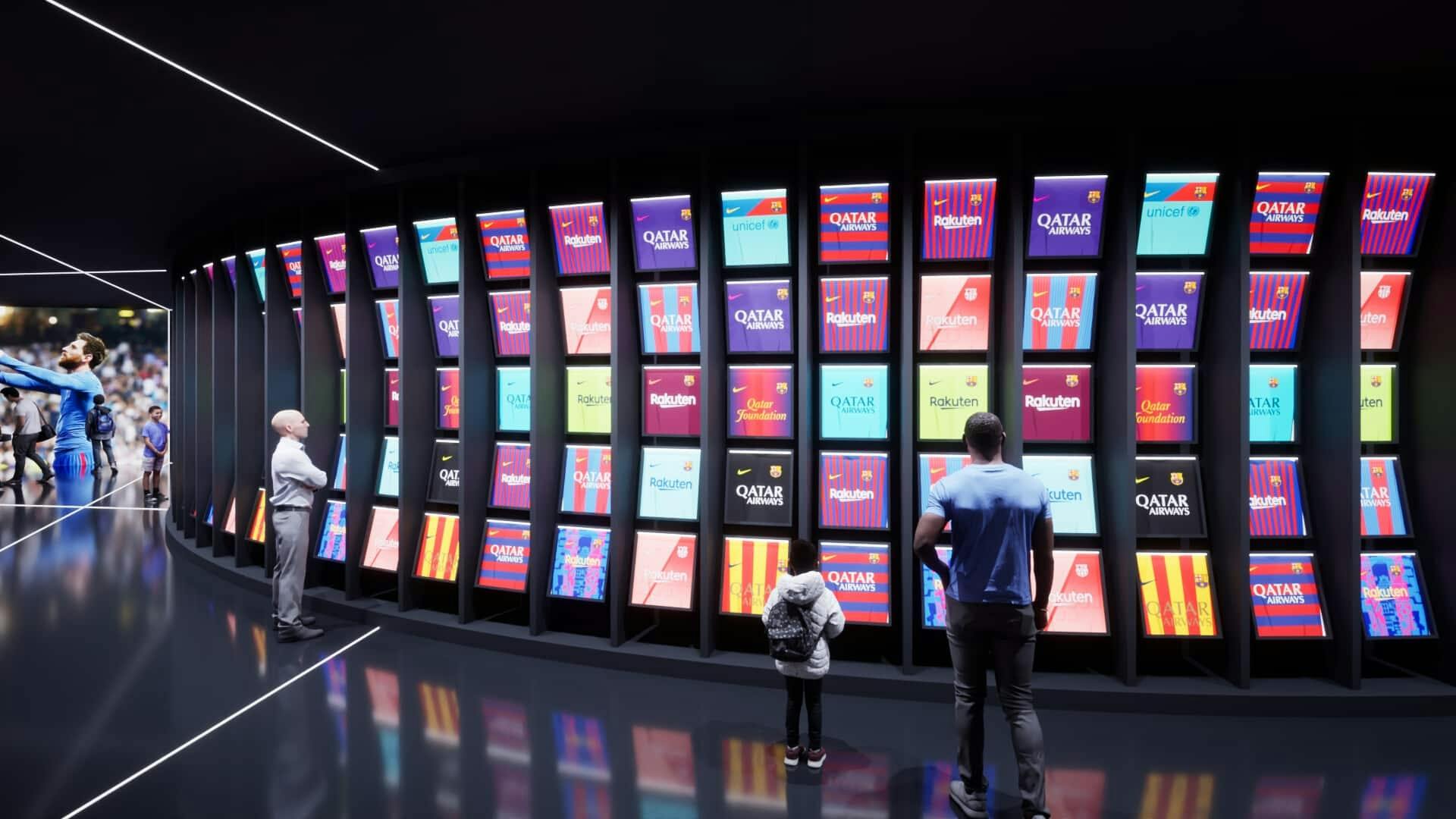 Immersive tour at FC Barcelona Museum and free time in the city